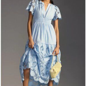 The Somerset Maxi Dress Cutwork Edition